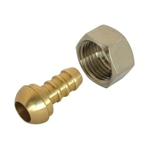 Slangeforskruning 3/8" x Ø6 mm