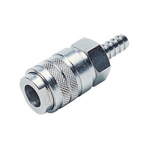 Lynkobling 1/4" slangestuds Ø6 mm