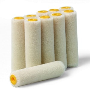 Velour Valse 10 cm råhvid