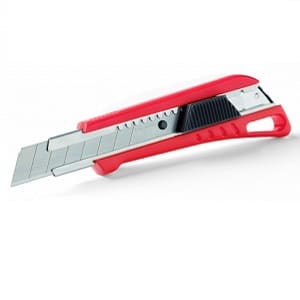 Cutterkniv 18 mm rød