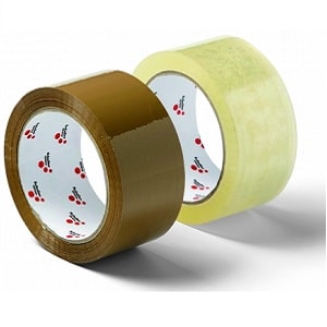 Emballagetape 48 mm x 66 mtr. Klar