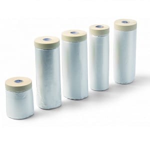 Afdækningsfolie m/tape 55 cm x 33 mtr.